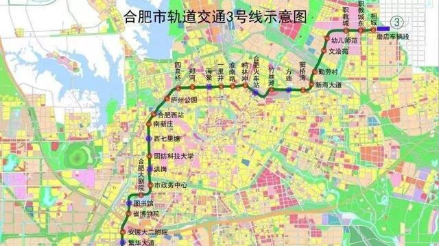 探索合肥地铁6号线全新路线图解析